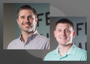 Headshots of Josh Beck and David Watkins