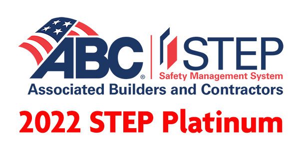 ABC associated builders and contractors STEP safety management  system - 2022 STEP Platinum