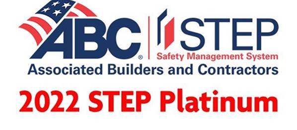 Historical ABC STEP Platinum recognition graphic dated 2022